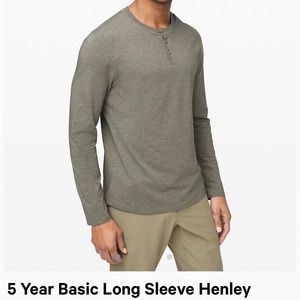 Lululemon Men’s long sleeve shirt!!!